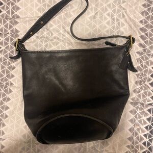Authentic Coach Leather Duffle